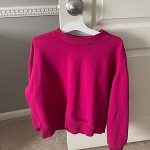 Hot pink Target sweatshirt